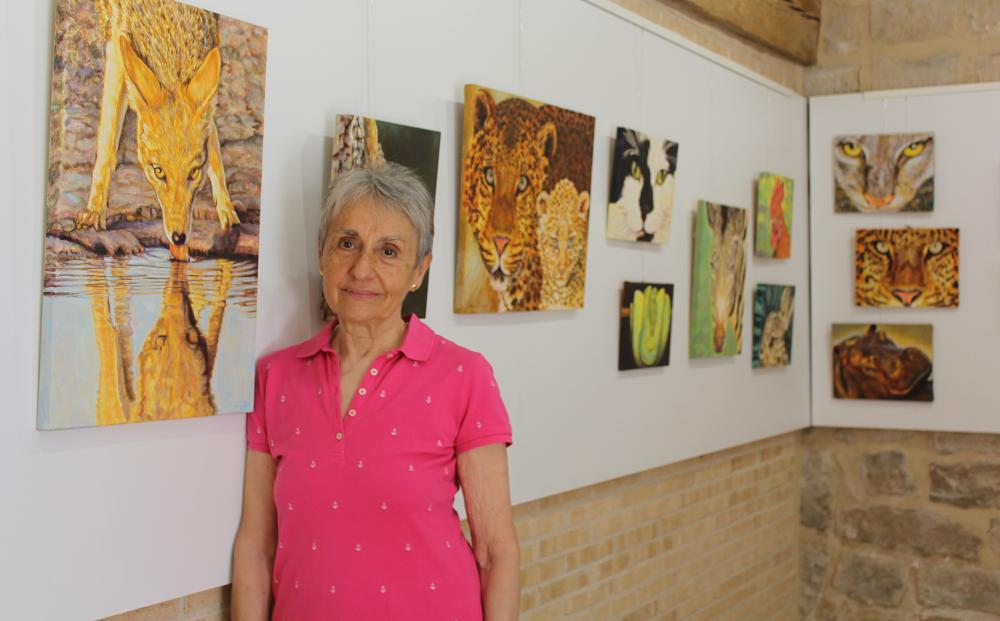 Josephine Monter, en la galería abierta en Sena.