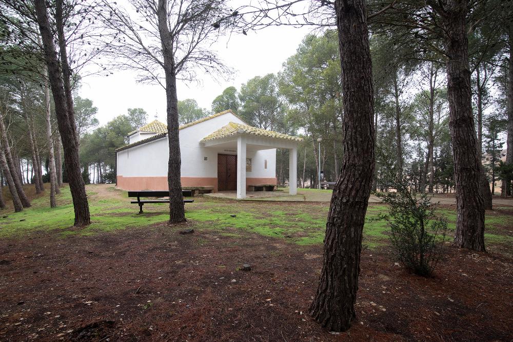 Imagen de la ermita de Santa Quiteria y su entorno