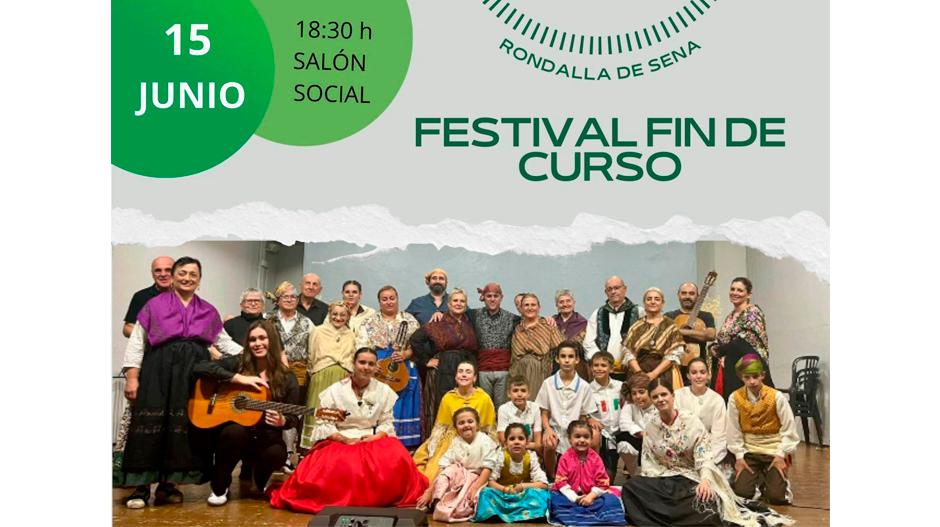 Imagen La Rondalla de Sena despide el curso con un gran festival