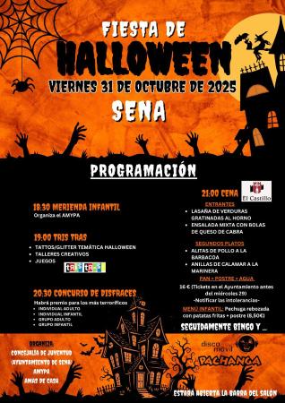 Imagen Sena celebra Halloween con una tarde de juegos, disfraces y música