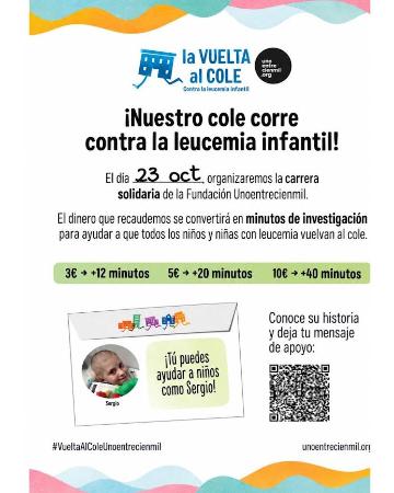 Imagen Sena se suma a la lucha contra la leucemia infantil con una carrera...