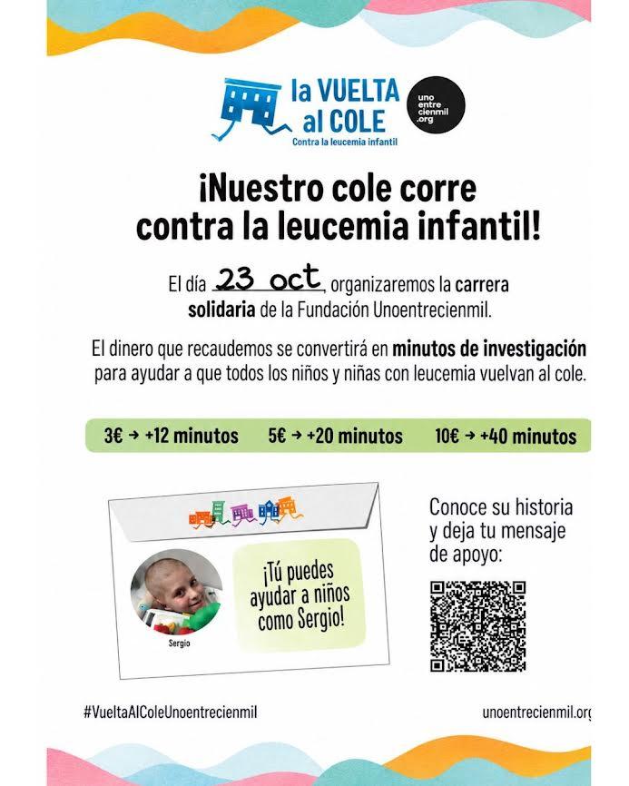 Imagen Sena se suma a la lucha contra la leucemia infantil con una carrera solidaria el 23 de octubre