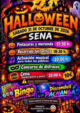 Imagen Sena celebrará Halloween con un recorrido terrorífico, disfraces, música...